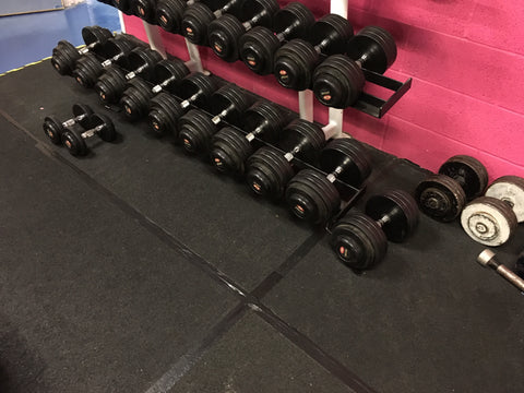 Gym Rubber Matting 10ft x 4ft x 10mm